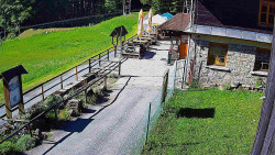 Terasa horského hotelu