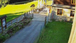 Terasa horského hotelu