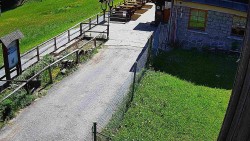 Terasa horského hotelu