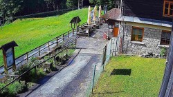 Terasa horského hotelu