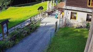 SkiAreál - Horský hotel Vsacký Cáb - Terasa horského hotelu - 9.6.2026 v 07:30 SkiAreál - Horský hotel Vsacký Cáb - Terasa horského hotelu - 9.6.2026 v 07:30