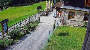 SkiAreál - Horský hotel Vsacký Cáb - Terasa horského hotelu - 9.6.2026 v 09:15 SkiAreál - Horský hotel Vsacký Cáb - Terasa horského hotelu - 9.6.2026 v 09:15