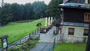 SkiAreál - Horský hotel Vsacký Cáb - Terasa horského hotelu - 10.6.2026 v 04:30 SkiAreál - Horský hotel Vsacký Cáb - Terasa horského hotelu - 10.6.2026 v 04:30