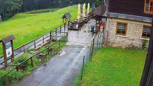 SkiAreál - Horský hotel Vsacký Cáb - Terasa horského hotelu - 10.6.2026 v 06:15 SkiAreál - Horský hotel Vsacký Cáb - Terasa horského hotelu - 10.6.2026 v 06:15