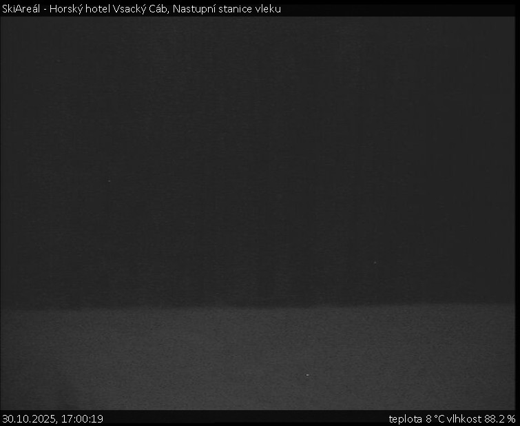 SkiAreál - Horský hotel Vsacký Cáb - Nastupní stanice vleku - 30.10.2025 v 17:00 SkiAreál - Horský hotel Vsacký Cáb - Nastupní stanice vleku - 30.10.2025 v 17:00