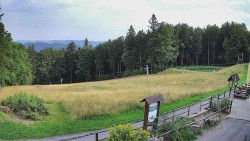 Einstiegsstation des Skilifts