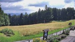 Einstiegsstation des Skilifts