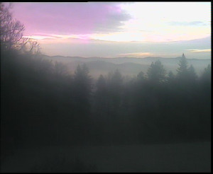 SkiAreál - Horský hotel Vsacký Cáb - Panorama z Vsackého Cábu - 12.11.2025 v 07:00 SkiAreál - Horský hotel Vsacký Cáb - Panorama z Vsackého Cábu - 12.11.2025 v 07:00