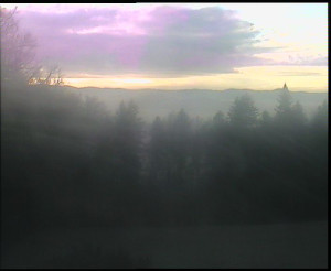 SkiAreál - Horský hotel Vsacký Cáb - Panorama z Vsackého Cábu - 12.11.2025 v 07:30 SkiAreál - Horský hotel Vsacký Cáb - Panorama z Vsackého Cábu - 12.11.2025 v 07:30