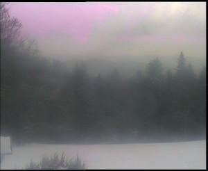 SkiAreál - Horský hotel Vsacký Cáb - Panorama z Vsackého Cábu - 7.1.2026 v 14:45 SkiAreál - Horský hotel Vsacký Cáb - Panorama z Vsackého Cábu - 7.1.2026 v 14:45