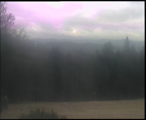 SkiAreál - Horský hotel Vsacký Cáb - Panorama z Vsackého Cábu - 6.2.2026 v 09:15 SkiAreál - Horský hotel Vsacký Cáb - Panorama z Vsackého Cábu - 6.2.2026 v 09:15