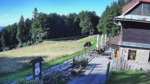 SkiAreál – Berghotel Vsacký Cáb - Panorama vom Vsacký Cáb - 21.7.2026 v 07:45 SkiAreál – Berghotel Vsacký Cáb - Panorama vom Vsacký Cáb - 21.7.2026 v 07:45