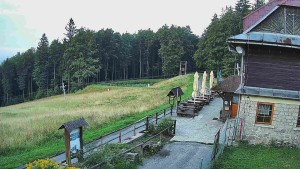 SkiAreál – Berghotel Vsacký Cáb - Panorama z Vsackiego Cáb - 8.8.2026 v 05:45 SkiAreál – Berghotel Vsacký Cáb - Panorama z Vsackiego Cáb - 8.8.2026 v 05:45