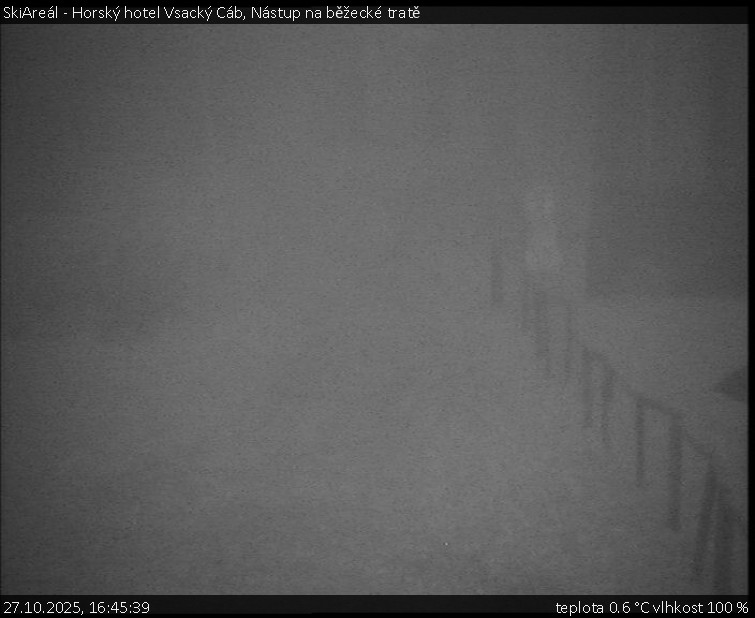 SkiAreál - Horský hotel Vsacký Cáb - Nástup na běžecké tratě - 27.10.2025 v 16:45 SkiAreál - Horský hotel Vsacký Cáb - Nástup na běžecké tratě - 27.10.2025 v 16:45