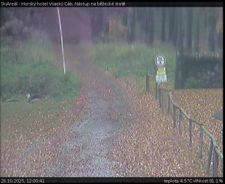 SkiAreál - Horský hotel Vsacký Cáb - Nástup na běžecké tratě - 28.10.2025 v 12:00 SkiAreál - Horský hotel Vsacký Cáb - Nástup na běžecké tratě - 28.10.2025 v 12:00