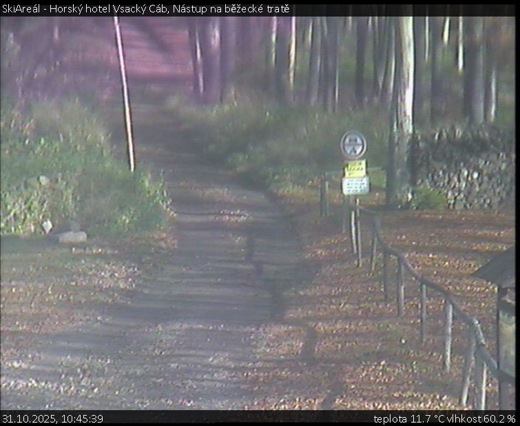 SkiAreál - Horský hotel Vsacký Cáb - Nástup na běžecké tratě - 31.10.2025 v 10:45 SkiAreál - Horský hotel Vsacký Cáb - Nástup na běžecké tratě - 31.10.2025 v 10:45