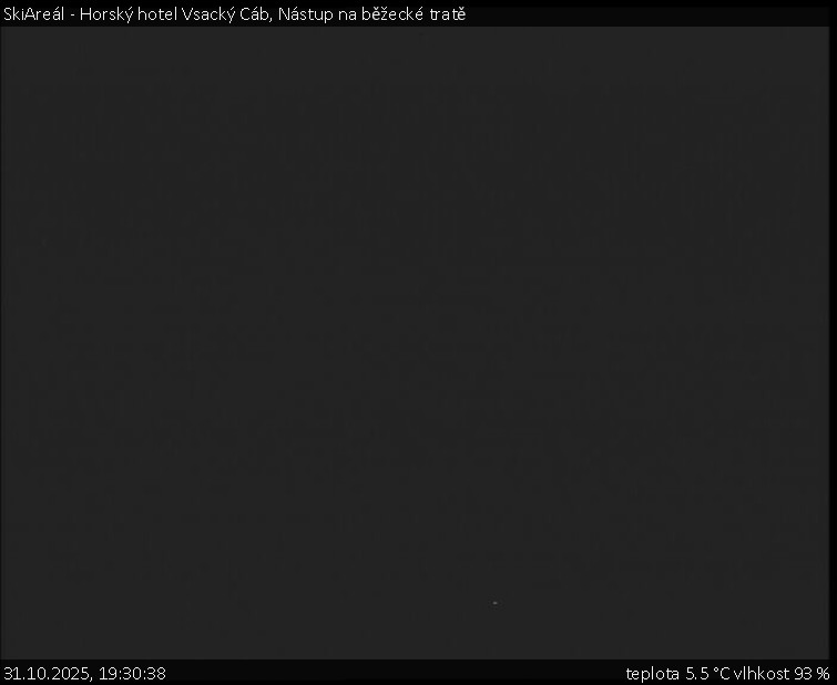 SkiAreál - Horský hotel Vsacký Cáb - Nástup na běžecké tratě - 31.10.2025 v 19:30 SkiAreál - Horský hotel Vsacký Cáb - Nástup na běžecké tratě - 31.10.2025 v 19:30