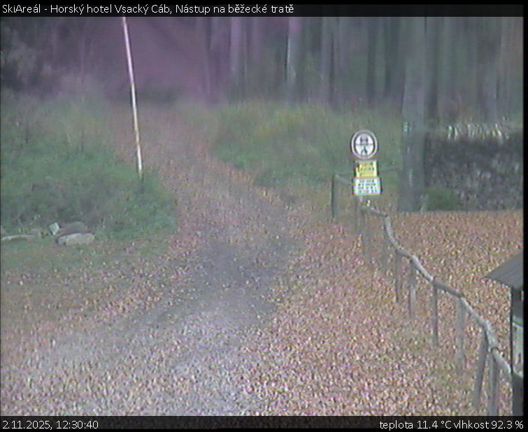 SkiAreál - Horský hotel Vsacký Cáb - Nástup na běžecké tratě - 2.11.2025 v 12:30 SkiAreál - Horský hotel Vsacký Cáb - Nástup na běžecké tratě - 2.11.2025 v 12:30