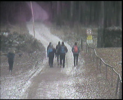 Nástup na běžecké tratě