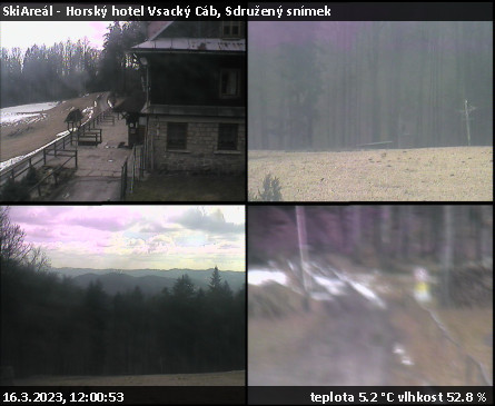 SkiAreál - Horský hotel Vsacký Cáb - Sdružený snímek - 16.3.2023 v 12:00