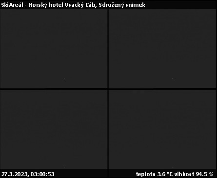 SkiAreál - Horský hotel Vsacký Cáb - Sdružený snímek - 27.3.2023 v 03:00