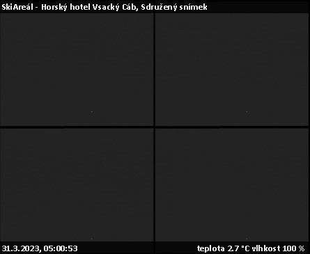 SkiAreál - Horský hotel Vsacký Cáb - Sdružený snímek - 31.3.2023 v 05:00