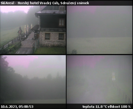 SkiAreál - Horský hotel Vsacký Cáb - Sdružený snímek - 10.6.2023 v 05:00