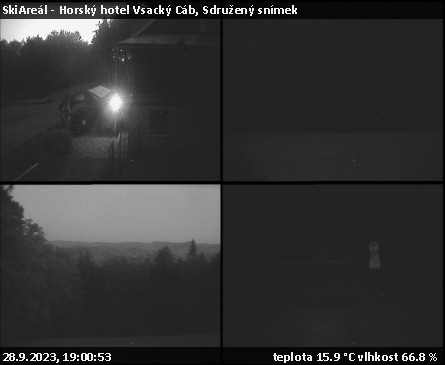 SkiAreál - Horský hotel Vsacký Cáb - Sdružený snímek - 28.9.2023 v 19:00