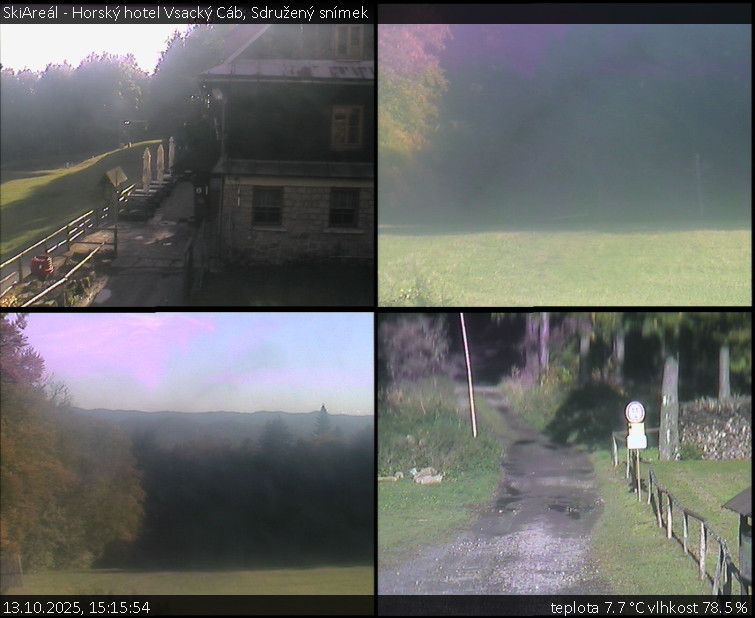 SkiAreál - Horský hotel Vsacký Cáb - Sdružený snímek - 13.10.2025 v 15:15 SkiAreál - Horský hotel Vsacký Cáb - Sdružený snímek - 13.10.2025 v 15:15