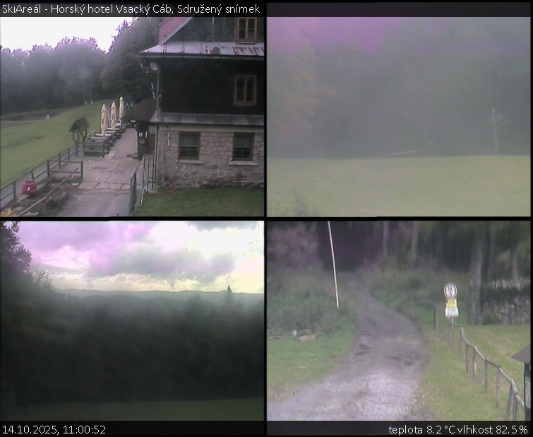 SkiAreál - Horský hotel Vsacký Cáb - Sdružený snímek - 14.10.2025 v 11:00 SkiAreál - Horský hotel Vsacký Cáb - Sdružený snímek - 14.10.2025 v 11:00
