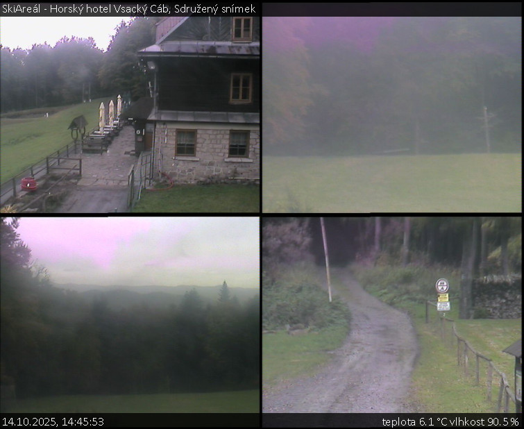 SkiAreál - Horský hotel Vsacký Cáb - Sdružený snímek - 14.10.2025 v 14:45 SkiAreál - Horský hotel Vsacký Cáb - Sdružený snímek - 14.10.2025 v 14:45