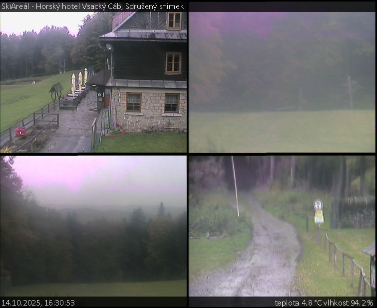 SkiAreál - Horský hotel Vsacký Cáb - Sdružený snímek - 14.10.2025 v 16:30 SkiAreál - Horský hotel Vsacký Cáb - Sdružený snímek - 14.10.2025 v 16:30