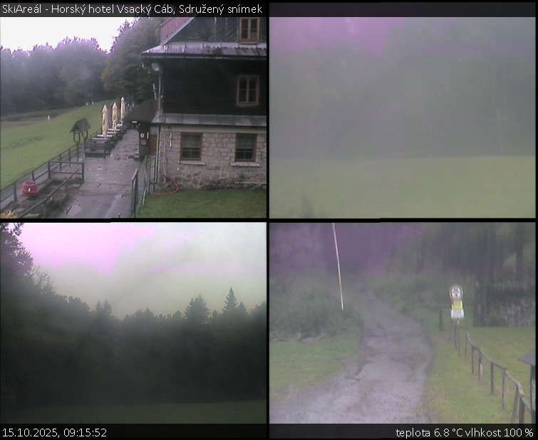 SkiAreál - Horský hotel Vsacký Cáb - Sdružený snímek - 15.10.2025 v 09:15 SkiAreál - Horský hotel Vsacký Cáb - Sdružený snímek - 15.10.2025 v 09:15
