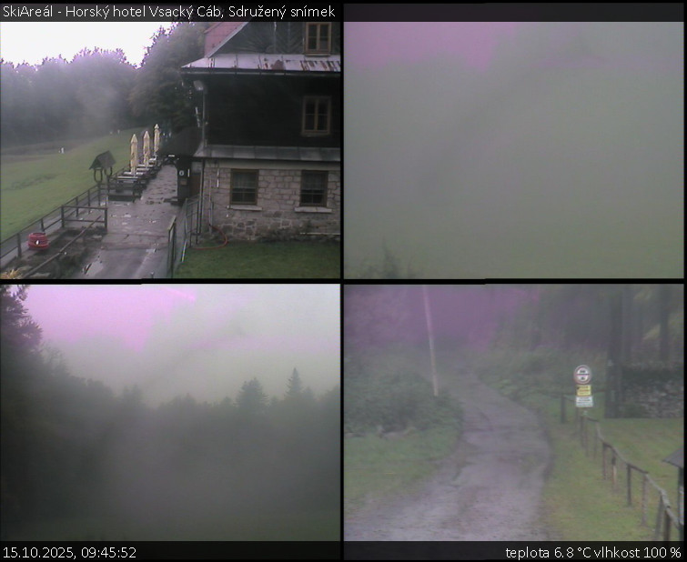 SkiAreál - Horský hotel Vsacký Cáb - Sdružený snímek - 15.10.2025 v 09:45 SkiAreál - Horský hotel Vsacký Cáb - Sdružený snímek - 15.10.2025 v 09:45