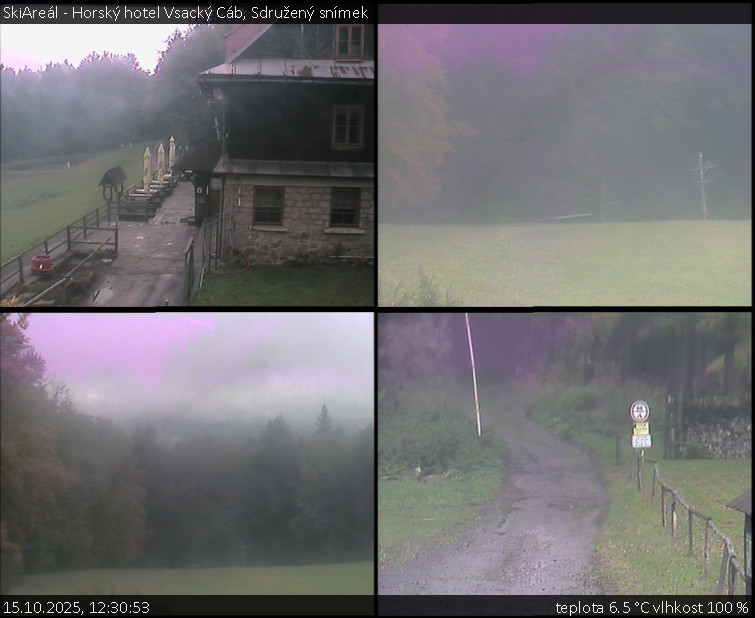 SkiAreál - Horský hotel Vsacký Cáb - Sdružený snímek - 15.10.2025 v 12:30 SkiAreál - Horský hotel Vsacký Cáb - Sdružený snímek - 15.10.2025 v 12:30