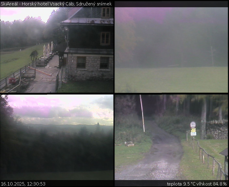 SkiAreál - Horský hotel Vsacký Cáb - Sdružený snímek - 16.10.2025 v 12:30 SkiAreál - Horský hotel Vsacký Cáb - Sdružený snímek - 16.10.2025 v 12:30
