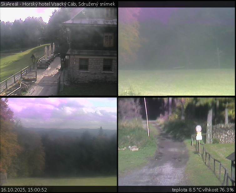 SkiAreál - Horský hotel Vsacký Cáb - Sdružený snímek - 16.10.2025 v 15:00 SkiAreál - Horský hotel Vsacký Cáb - Sdružený snímek - 16.10.2025 v 15:00