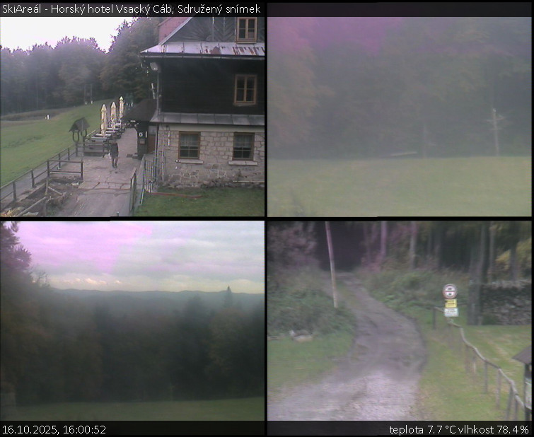 SkiAreál - Horský hotel Vsacký Cáb - Sdružený snímek - 16.10.2025 v 16:00 SkiAreál - Horský hotel Vsacký Cáb - Sdružený snímek - 16.10.2025 v 16:00