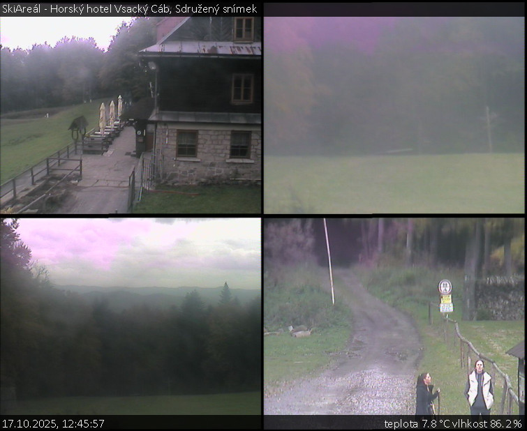 SkiAreál - Horský hotel Vsacký Cáb - Sdružený snímek - 17.10.2025 v 12:45 SkiAreál - Horský hotel Vsacký Cáb - Sdružený snímek - 17.10.2025 v 12:45