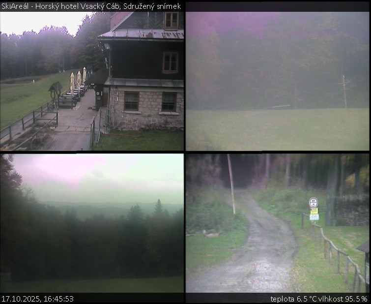 SkiAreál - Horský hotel Vsacký Cáb - Sdružený snímek - 17.10.2025 v 16:45 SkiAreál - Horský hotel Vsacký Cáb - Sdružený snímek - 17.10.2025 v 16:45
