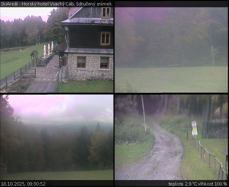 SkiAreál - Horský hotel Vsacký Cáb - Sdružený snímek - 18.10.2025 v 09:30 SkiAreál - Horský hotel Vsacký Cáb - Sdružený snímek - 18.10.2025 v 09:30