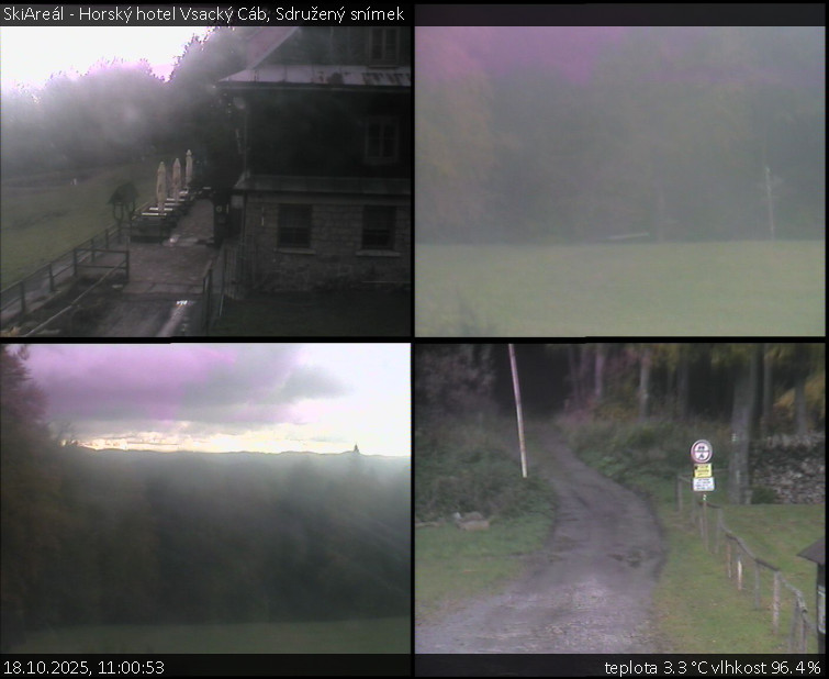 SkiAreál - Horský hotel Vsacký Cáb - Sdružený snímek - 18.10.2025 v 11:00 SkiAreál - Horský hotel Vsacký Cáb - Sdružený snímek - 18.10.2025 v 11:00