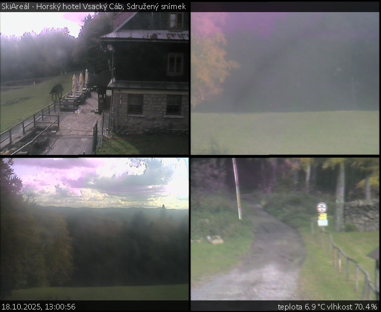 SkiAreál - Horský hotel Vsacký Cáb - Sdružený snímek - 18.10.2025 v 13:00 SkiAreál - Horský hotel Vsacký Cáb - Sdružený snímek - 18.10.2025 v 13:00