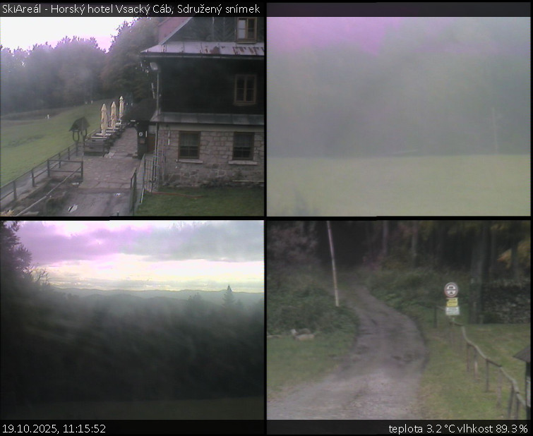 SkiAreál - Horský hotel Vsacký Cáb - Sdružený snímek - 19.10.2025 v 11:15 SkiAreál - Horský hotel Vsacký Cáb - Sdružený snímek - 19.10.2025 v 11:15