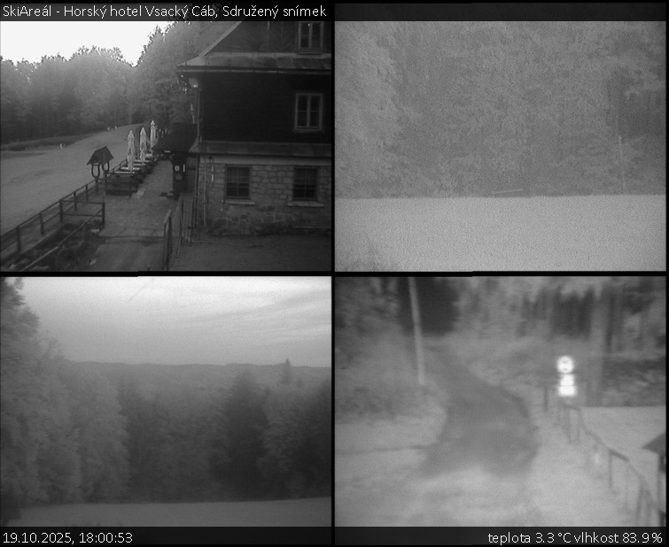 SkiAreál - Horský hotel Vsacký Cáb - Sdružený snímek - 19.10.2025 v 18:00 SkiAreál - Horský hotel Vsacký Cáb - Sdružený snímek - 19.10.2025 v 18:00