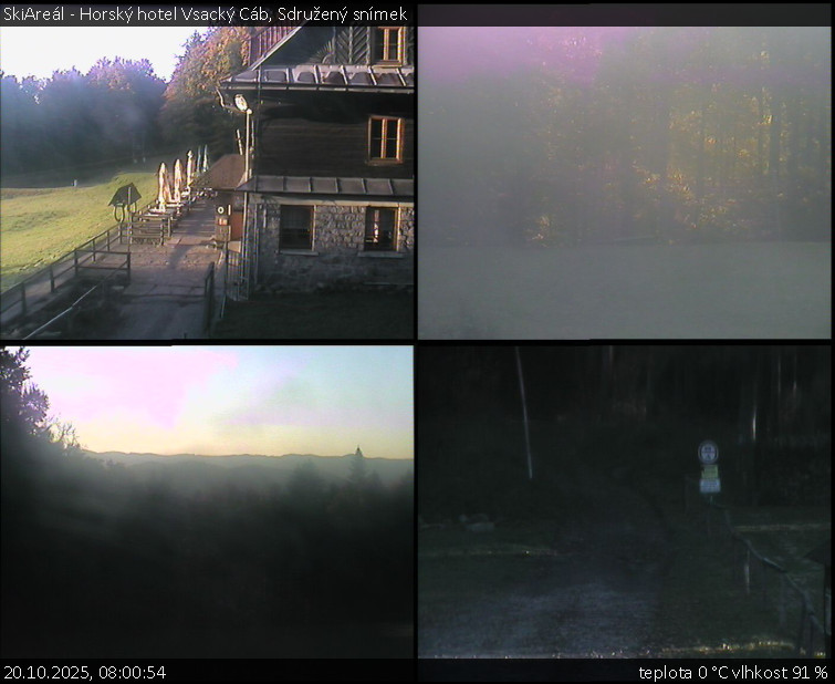 SkiAreál - Horský hotel Vsacký Cáb - Sdružený snímek - 20.10.2025 v 08:00 SkiAreál - Horský hotel Vsacký Cáb - Sdružený snímek - 20.10.2025 v 08:00