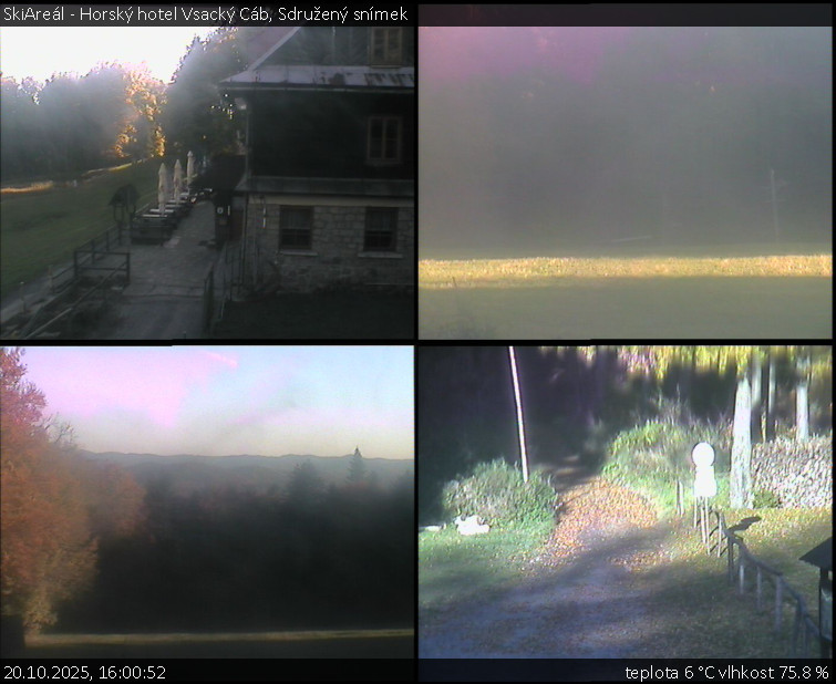 SkiAreál - Horský hotel Vsacký Cáb - Sdružený snímek - 20.10.2025 v 16:00 SkiAreál - Horský hotel Vsacký Cáb - Sdružený snímek - 20.10.2025 v 16:00