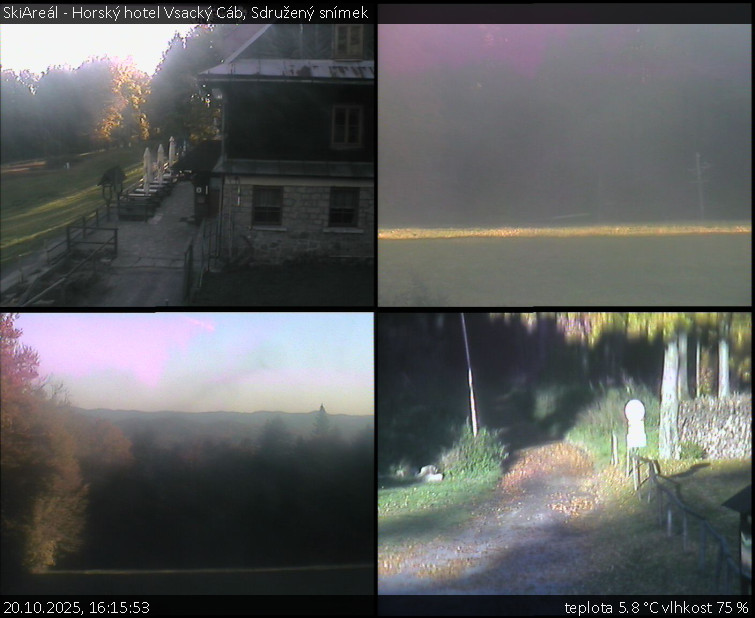 SkiAreál - Horský hotel Vsacký Cáb - Sdružený snímek - 20.10.2025 v 16:15 SkiAreál - Horský hotel Vsacký Cáb - Sdružený snímek - 20.10.2025 v 16:15