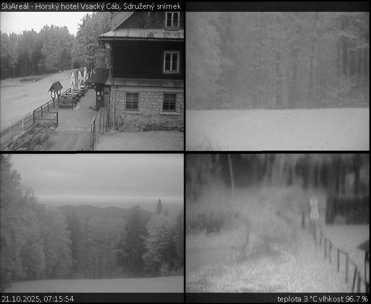 SkiAreál - Horský hotel Vsacký Cáb - Sdružený snímek - 21.10.2025 v 07:15 SkiAreál - Horský hotel Vsacký Cáb - Sdružený snímek - 21.10.2025 v 07:15