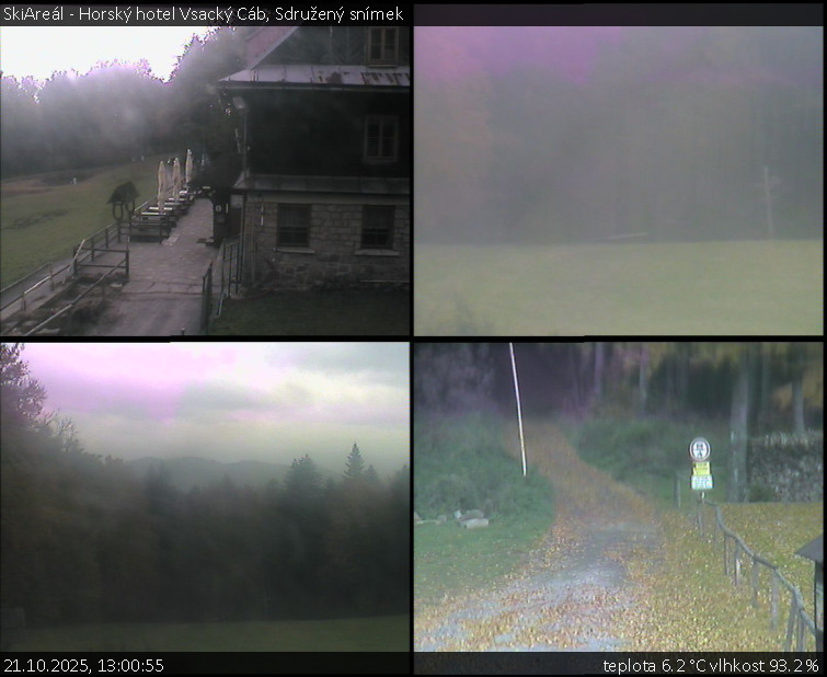SkiAreál - Horský hotel Vsacký Cáb - Sdružený snímek - 21.10.2025 v 13:00 SkiAreál - Horský hotel Vsacký Cáb - Sdružený snímek - 21.10.2025 v 13:00